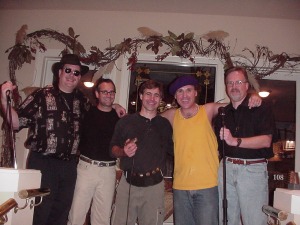 Blues Drifters taking a bow at the McKinney Square Show last October